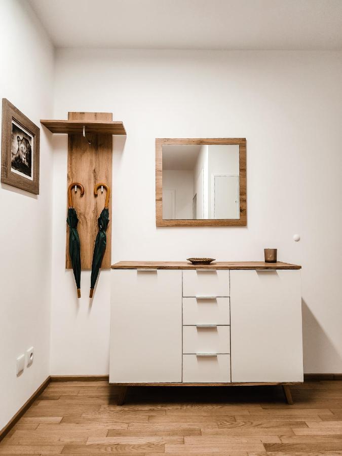 Vienna Green - Modern New Apartment, Old Danube Exterior foto