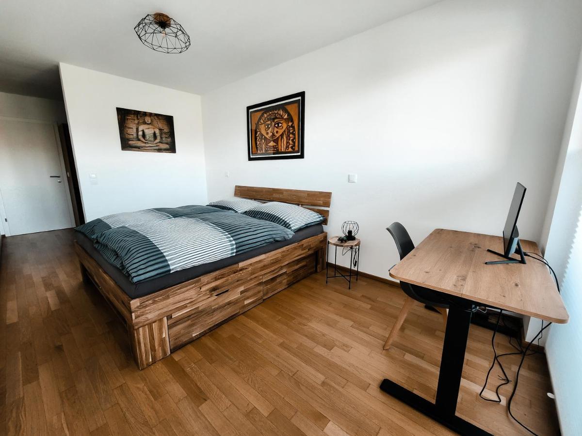 Vienna Green - Modern New Apartment, Old Danube Exterior foto