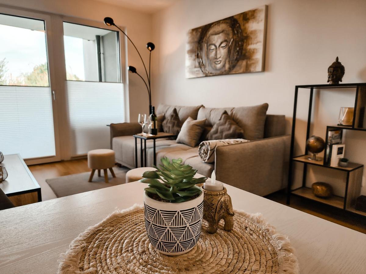 Vienna Green - Modern New Apartment, Old Danube Exterior foto